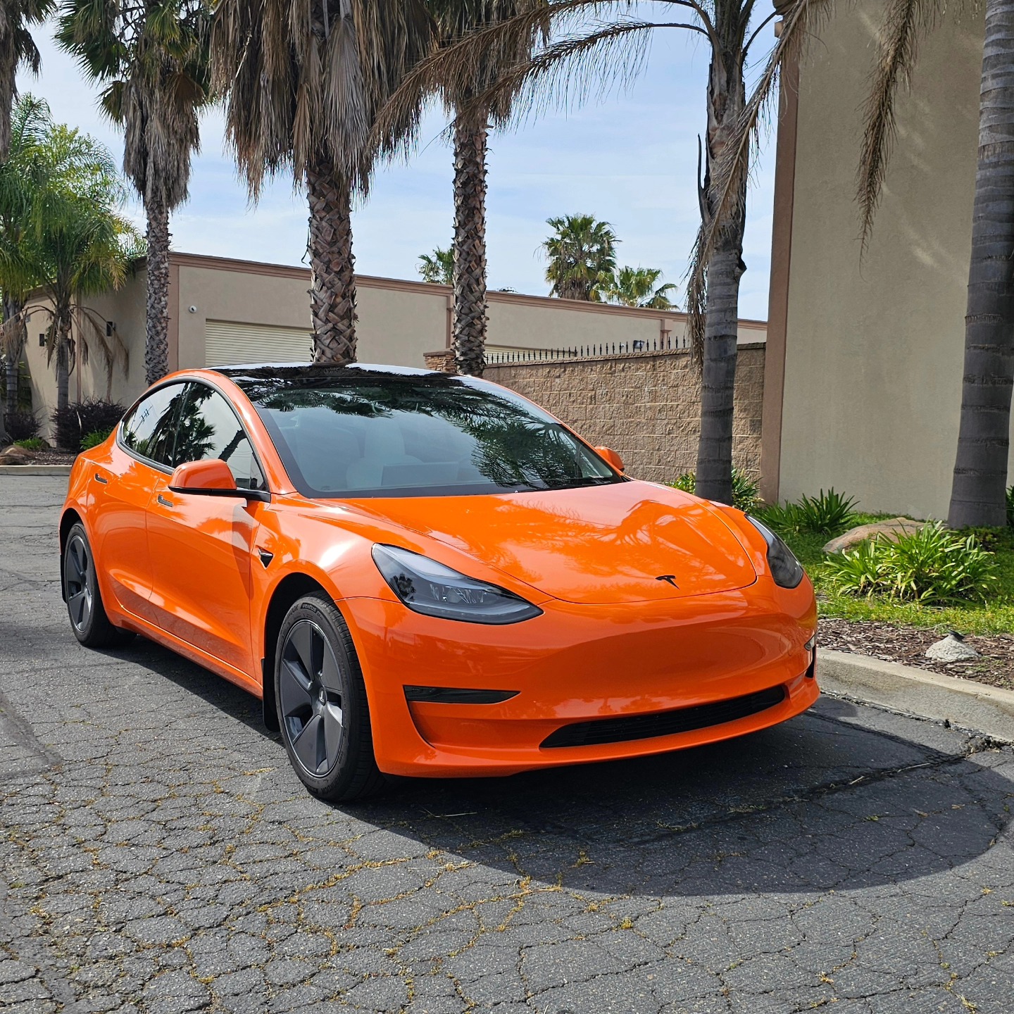 Tesla Orange